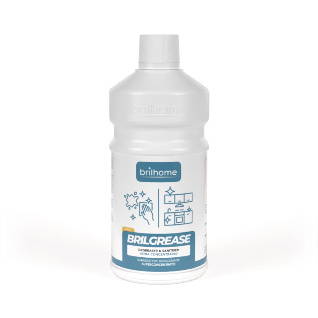 Brilgrease - Dégraissant et assainissant super-concentré 750 ml | Lemon