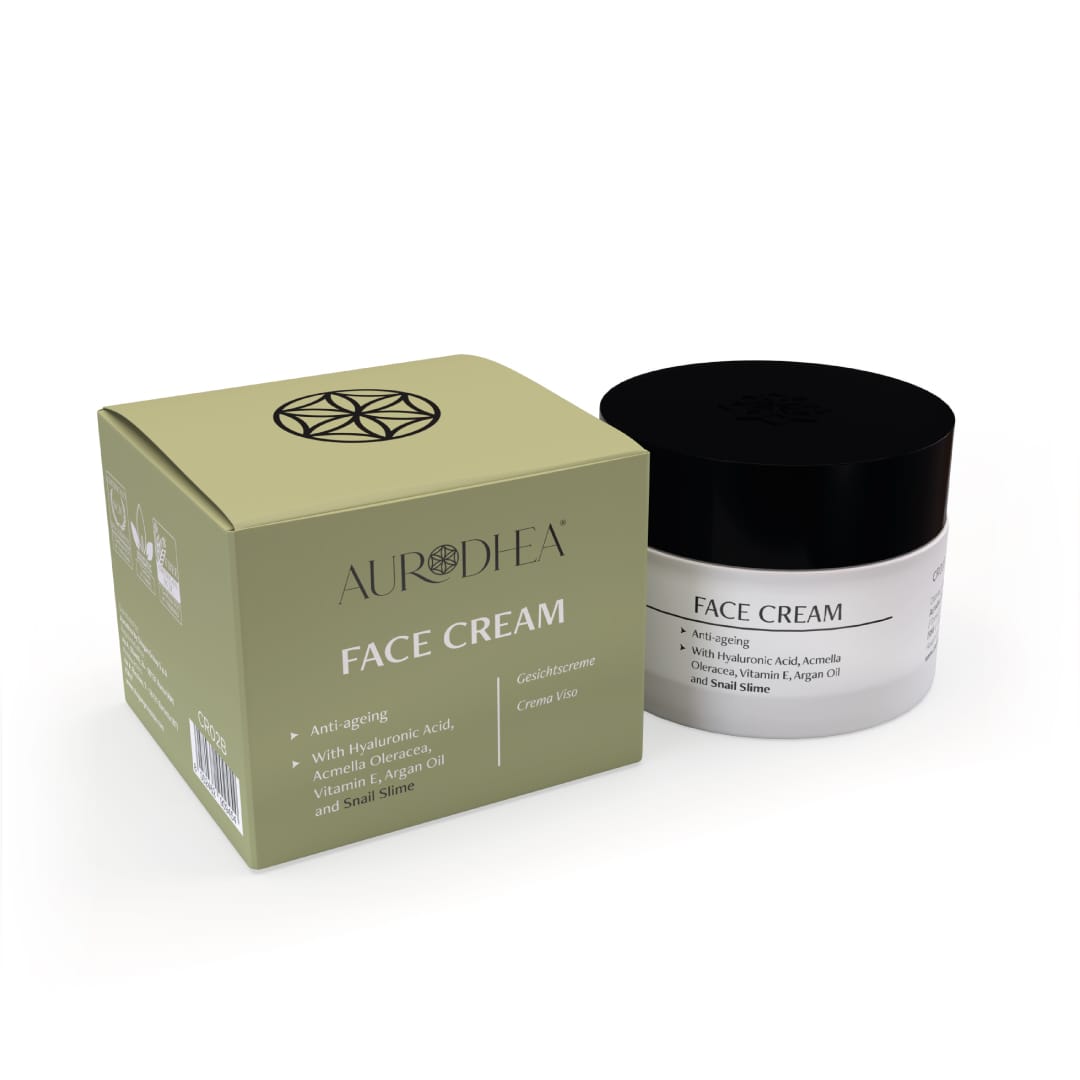Crème visage anti-âge à la bave d'escargot 50 ml